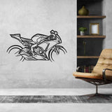 CBR1000 2014 Silhouette Metal Wall Art