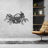 Monster M696 Silhouette Metal Wall Art