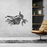 Nuda 900R Silhouette Metal Wall Art