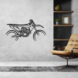 350 2012 Silhouette Metal Wall Art