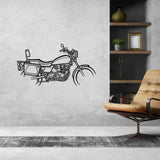 CB900 1982 Silhouette Metal Wall Art