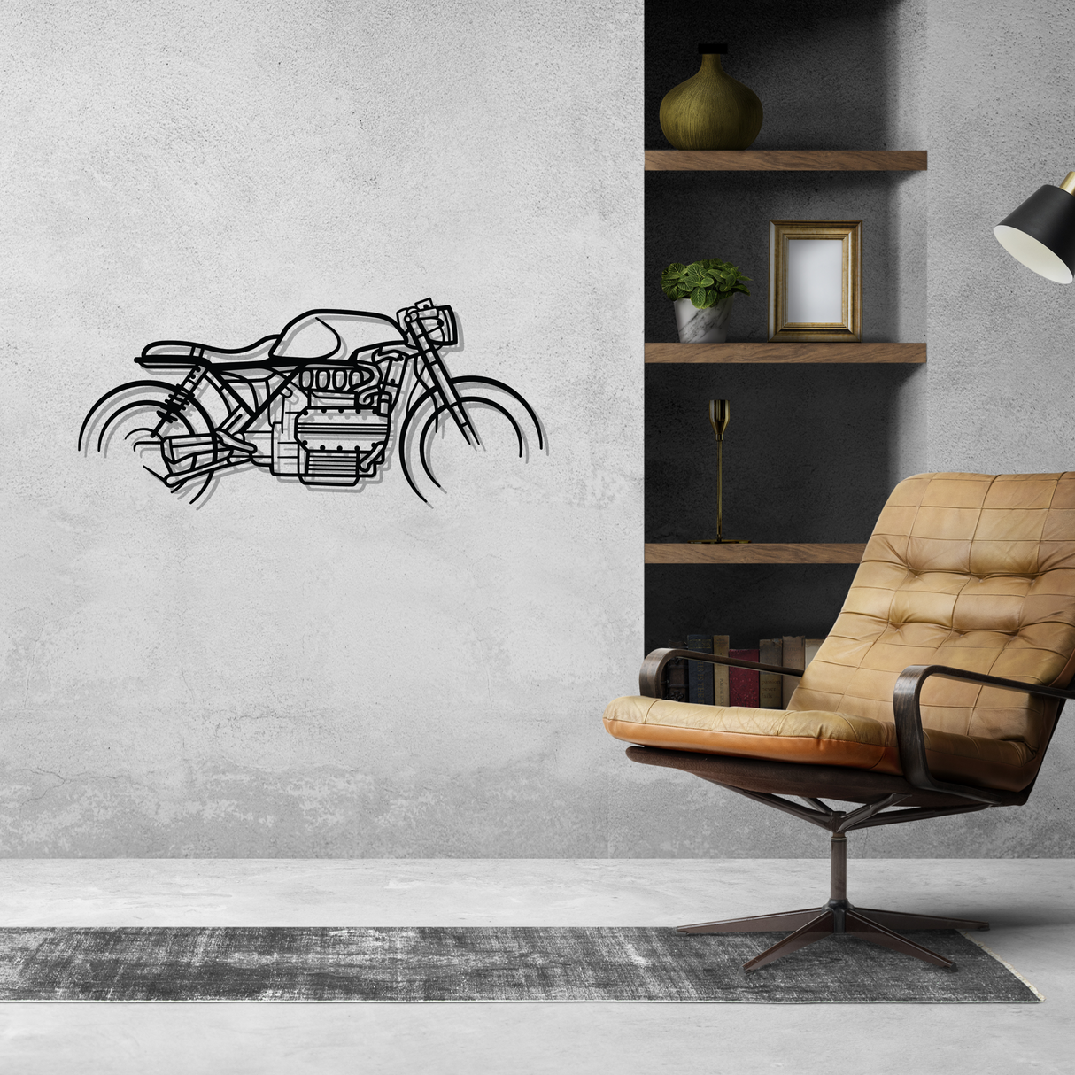 Bullet bike wall painting sale