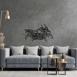 GS Enduro Silhouette Metal Wall Art