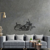 V-Star 1300 Tourer Silhouette Metal Wall Art