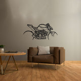 Super Duke R 1290 Silhouette Metal Wall Art