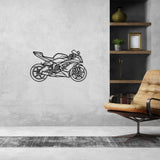 Ninja XR6 (636) 2016 Silhouette Metal Wall Art