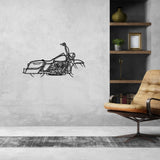 Road King 2014 Silhouette Metal Wall Art