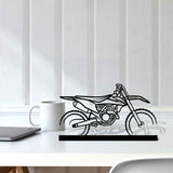 250 SX-F Silhouette Metal Art Stand